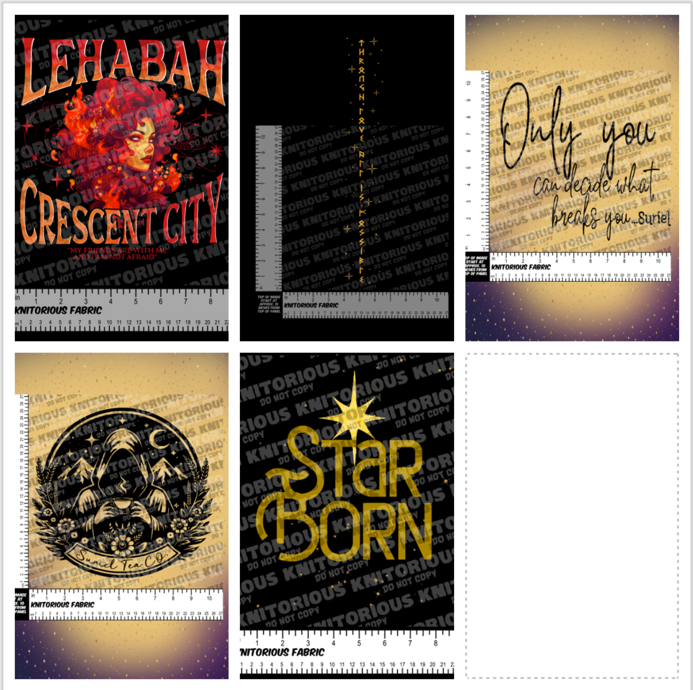 *Pre-Order* Various ACOTAR Panels