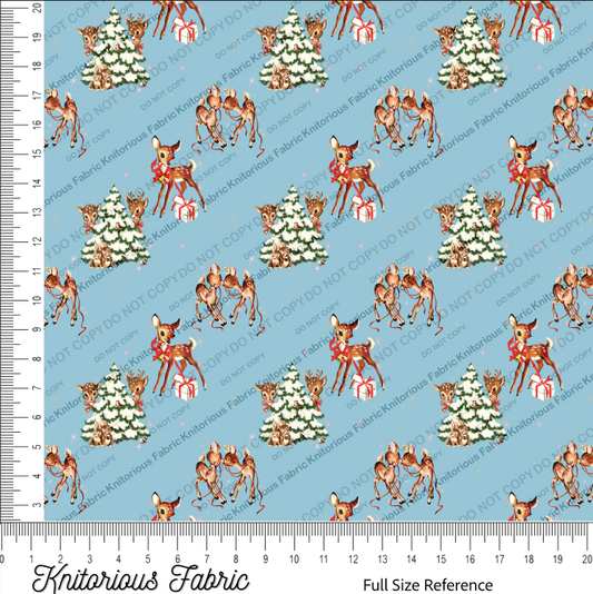 *Pre-Order* Vintage Reindeer - Dark Blue