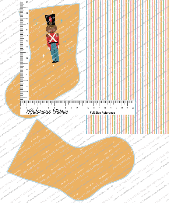 *Pre-Order* Vintage Dark Orange Stocking Panels