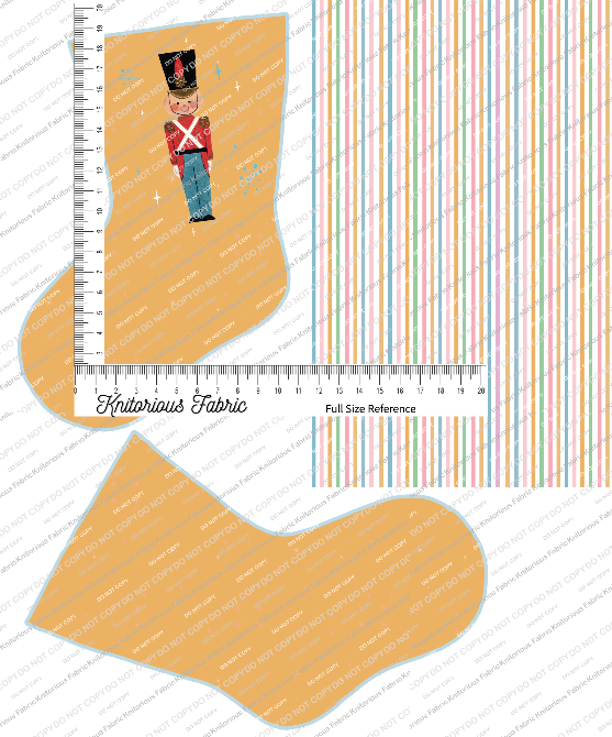 *Pre-Order* Vintage Dark Orange Stocking Panels