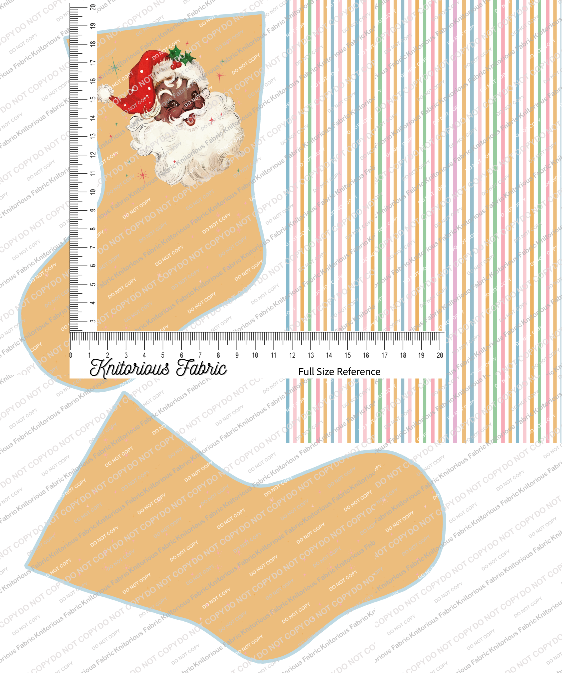 *Pre-Order* Vintage Light Orange Stocking Panels