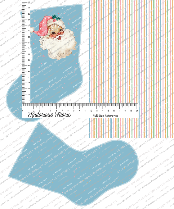 *Pre-Order* Vintage Dark Blue Stocking Panels