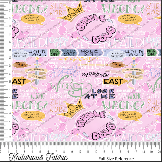 *VINYL Pre-Order* WK Word Collage - Pink