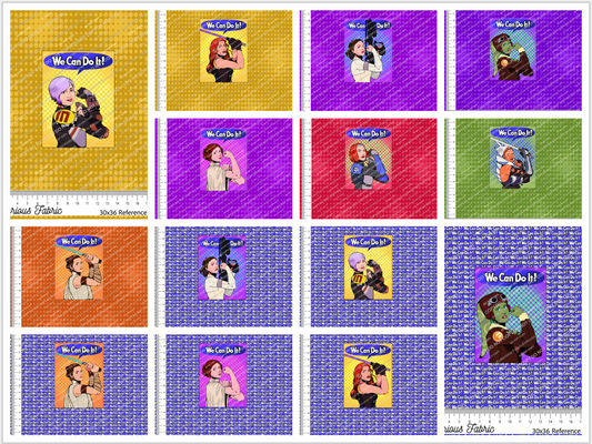 *Pre-Order* We Can Do it Poster Panels