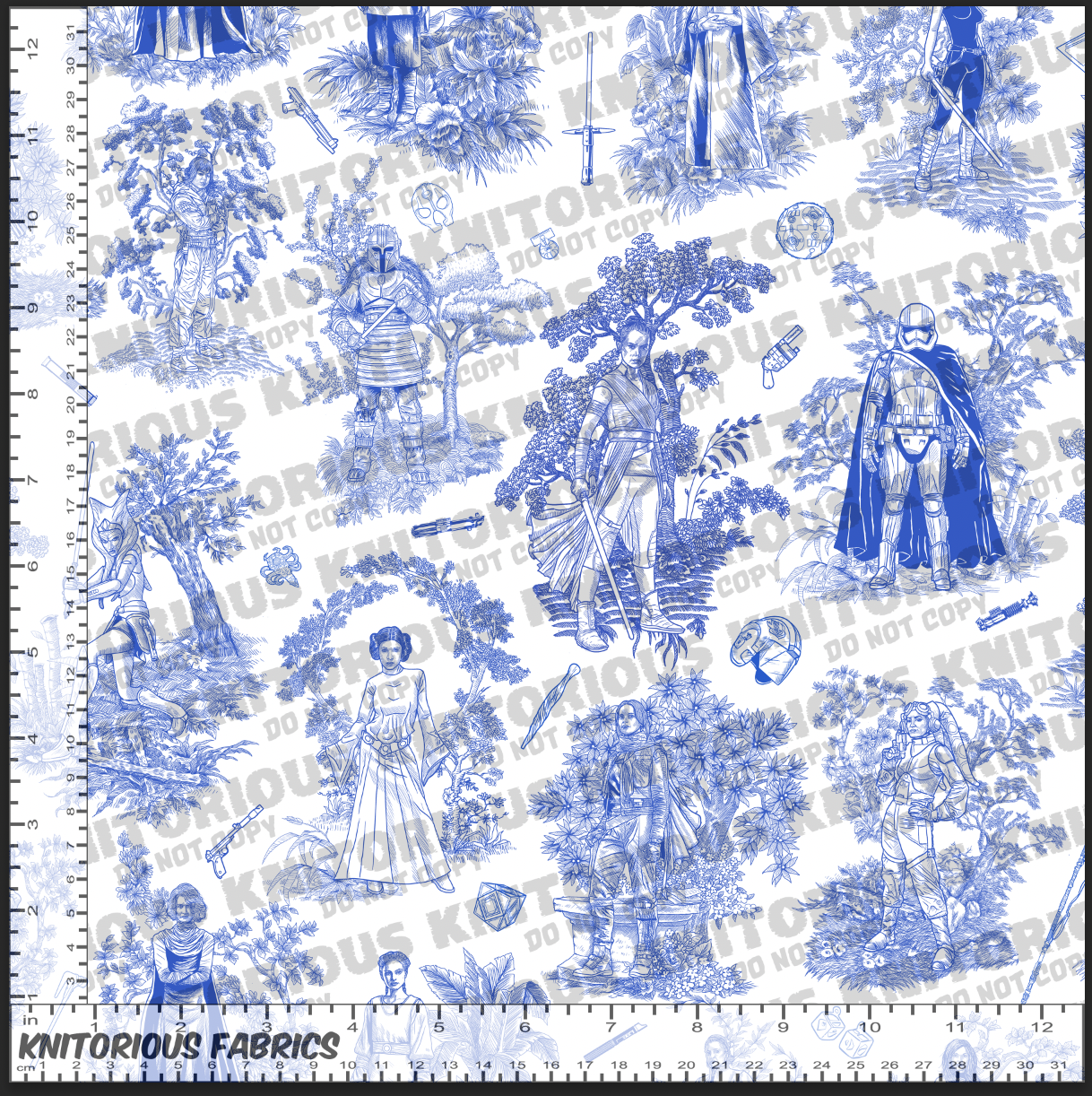 VINYL *Pre-Order* WOSW Blue Toile