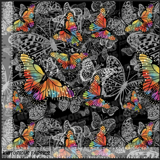 *Pre-Order* Butterflies Mono Rainbow