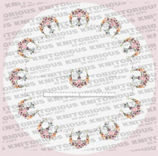 *Pre-Order* Floral R Circle 72x55