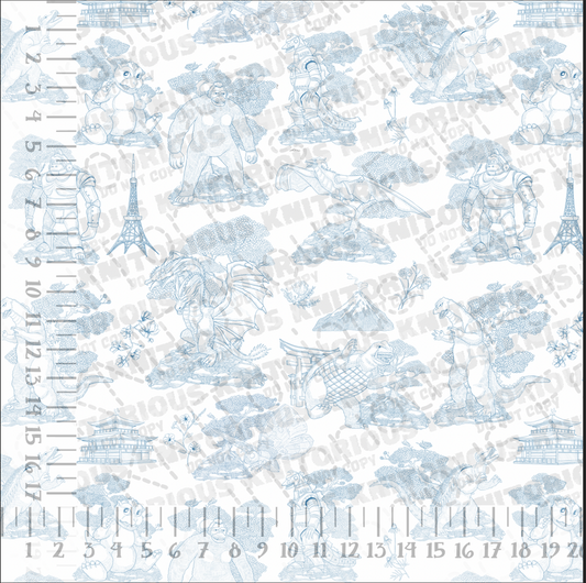 *Pre-Order* Monster Toile - White