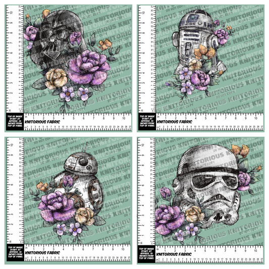 *Pre-Order* FW Soft Purple Panels - Mint