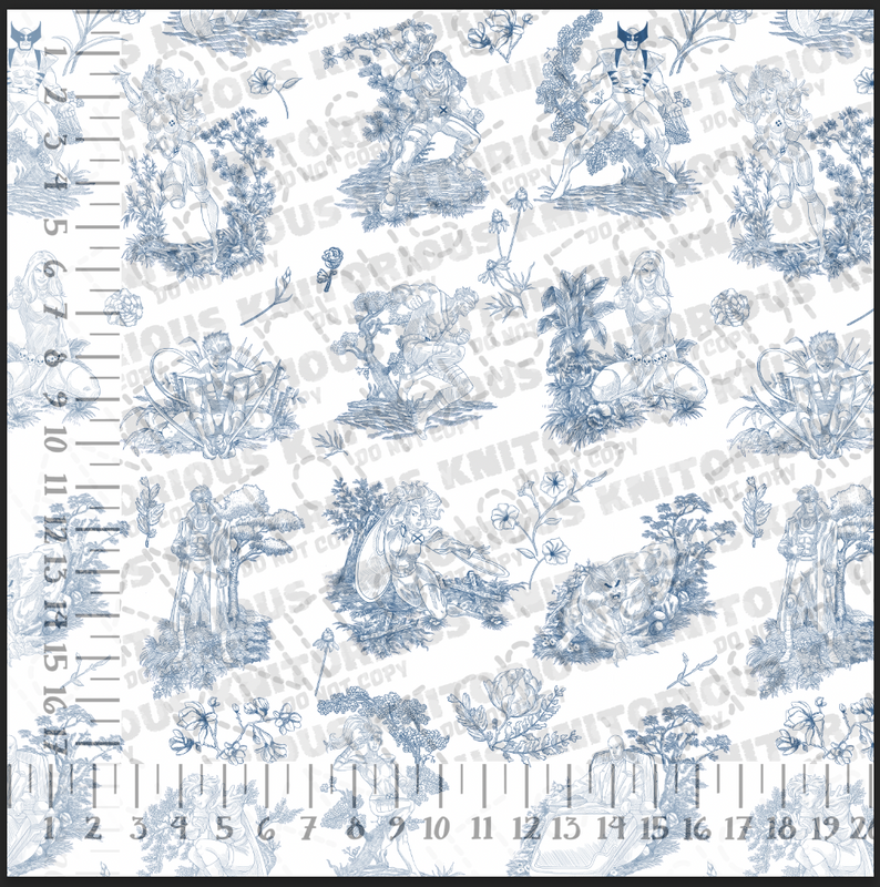 *Pre-Order* Toile Heroes Blue