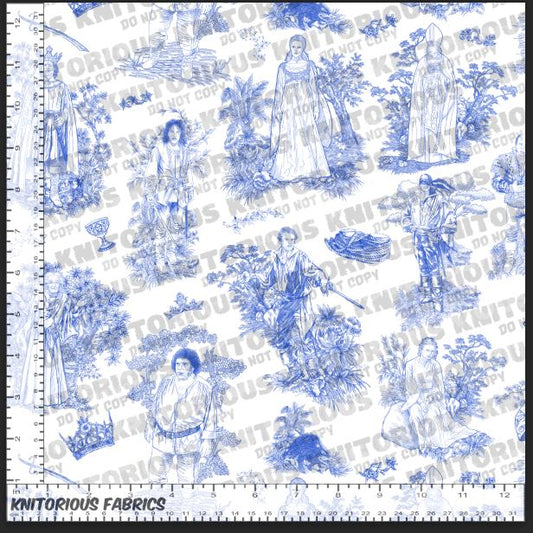 *Pre-Order* Princess Toile - Blue