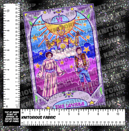 *Pre-Order* Tarot Tossed (Slanted on galaxy) Bright Panels