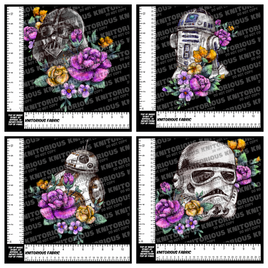 *Pre-Order* FW Vivid Purple Panels - Black