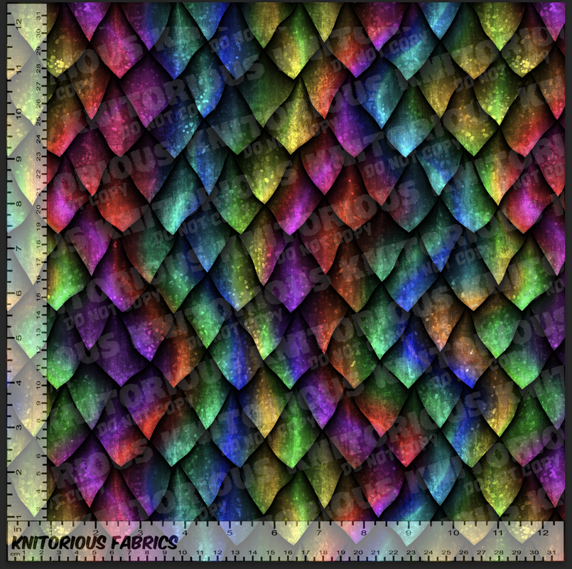 *Pre-Order* Dragon Scales - Rainbow