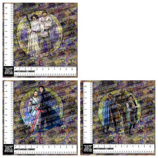 *Pre-Order* Stained Glass Set 2 Panels
