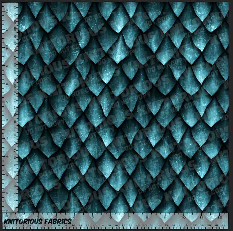 *Pre-Order* Dragon Scales - Teal