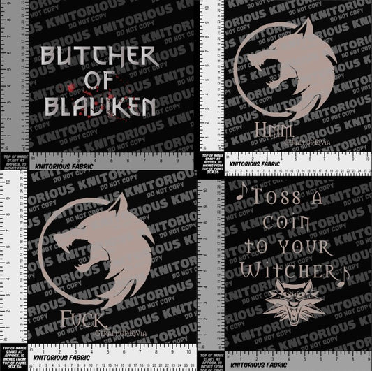 *Pre-Order* Witch Panels - Black